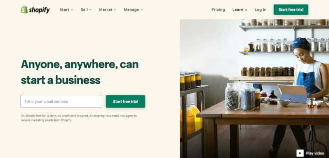 Shopify eCommerce Website Builder